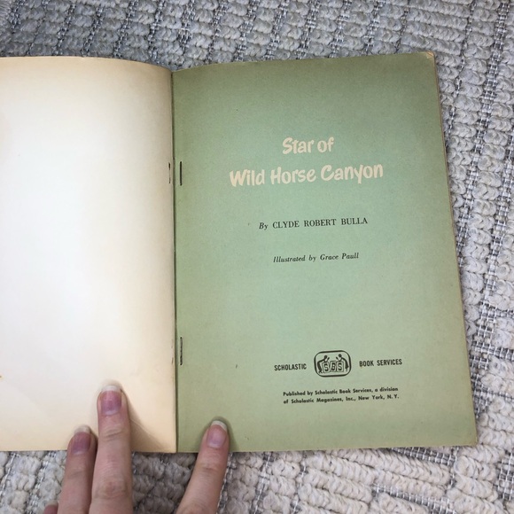 Star of Wild Horse Canyon Vintage 1965 Children’s Book by Clyde Robert Bulla - Picture 3 of 8